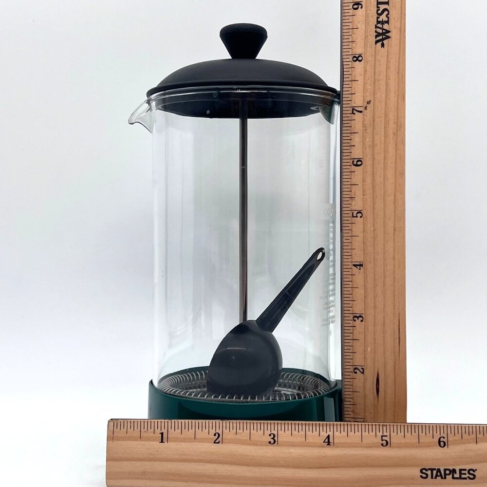 Bodum French Press Coffee Maker With Scoop & Plunger Made In Switzerland Green - Picture 9 of 12